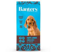 15 kg Banters Puppy Junior Cordero y Arroz pienso para cachorros