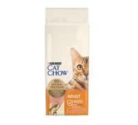 Purina Cat Chow Pienso para Gato Adulto con Salmón y Atún, saco de 15kg