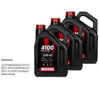 15 L MOTUL Aceite Motor 4100 SYN-nergy SPEC 10W40 Para VW 501 01 505 00 MB 229 3
