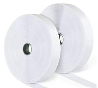 15 m X 20 mm Velcro Adhesivo Doble Cara, Auto Adhesivo Cinta Rollo Hook y Loop Tape Gancho y Cinta de Lazo - Cinta de Sujeción Fuerte de Gancho y Bucle para Proyectos de Bricolaje