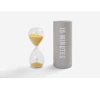 15 Minutes Hourglass Sand Timer: An Elegant Hourglass Sand Timer Which Measures 15 Minutes Precisely from The Start of Each Turn