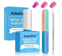 15 ml Quitaesmalte Gel,Removedor de esmalte de uñas en gel,Quita Esmaltes Semipermanentes Para Uñas,Elimina Fácil y Rápidamente el Esmalte en 3-5 Minutos,No Daña las Uñass