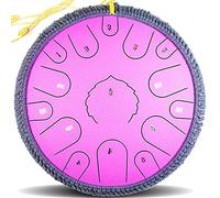 15 Notas 14 Pulgadas De Acero Lengua De Tambor, Mano Pan De Tambor Con El Tambor De Mazos Bolsa De Transporte, Instrumentos De Percusión For La Educación Musical, Mente Sanación Y Meditación