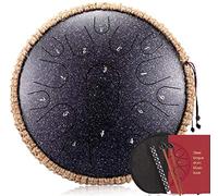 15 Notas Tambor De Lengua De Acero De 13 Pulgadas D, Ideal Para La Musicoterapia De Meditación, Incluye Bolsa De Almacenamiento, Libro De Música, Mazos Y Soporte, Decoración De Cuerdas