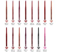 15 NYX Retráctil Resistente Al Agua Delineador de Labios - Mpl "15 Juego