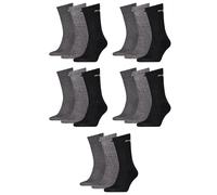 15 Par Puma Calcetines de Deporte Tenis Talla 35-49 Unisex para Ella y Él