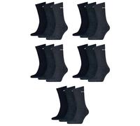15 Par Puma Calcetines de Deporte Tenis Talla 35-49 Unisex para Ella y Él