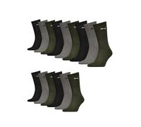 15 Par Puma Calcetines de Deporte Tenis Talla 35-49 Unisex para Ella y Él