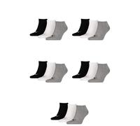 15 Par Puma Zapatillas Invisible Calcetines Talla 35-49 Unisex Mujer Hombre