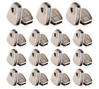 15 pares de cartuchos de filtro 6001 para respirador, cartuchos y filtros de respirador, contra vapor orgánico/químico/pintura, filtros de respirador compatibles con las series 6200, 6800, 6502, 7502,