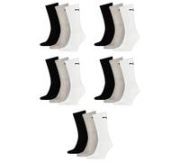 15 Pares Puma Calcetines De Tenis Cortos Unisex, Talla 35-49