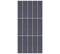15 PCS TANDAS DE LA ESCAPA DE LA Mata DE PATRA European de Estilo Europeo Resistente a la Alfombra de Estilo Europeo (En Relieve Europea de Cenizas de hollín)