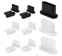 15 PCS Tapones de protección contra el Polvo USB C,Tapones Antipolvo,Accesorios Iphone, Tapones Antipolvo, Protege la Cubierta de Carga de Polvo Tapones Conector a Prueba de Polvo USB C
