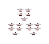 15 Pcs X -Off 2 Posicion SPDT 1P2T Interruptor Deslizante de Panel Terminal de Soldadura SS12F15G3
