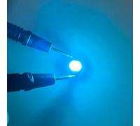 15 piezas 1w 3w 5w chip emisor LED de alta potencia con disipador de 20mm para PCB de aluminio estrella,diodo LED blanco cálido de 2700k,linterna DIY Mr16 Gu10 Spotlight Downlight(5W/Ice blue)