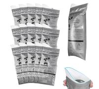 15 Piezas 700ml Bolsa de Orina Portátiles, Bolsas de Orina de WC Portatil, Bolsas Vomito Coche para Hombres Mujeres, Bolsas de Vómito de Urinario de Gel para Camping Emergencia Atasco de Tráfico