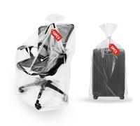 15 Piezas Bolsas Almacenamiento Transparentes Extragrandes: 90 x 120 cm + 90 x 60 cm Bolsas Plastico Transparente Grandes Reutilizables Para Equipaje Edredones Sillas Oficina