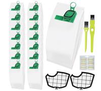 15 piezas compatibles con aspiradora Folletto of Vorwerk, VK140 VK150 FP140, accesorios aspiradora, 2 filtros, 1 juego de chips de fragancia