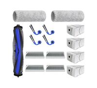 15 Piezas compatibles con Ecovacs Deebot X9 Pro Omni/de Repuesto aspiradora Cepillo Lateral Principal Filtro Hepa paño fregona Polvo B