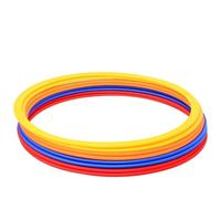 15 Piezas de Agilidad Versátiles para Ejercicios de Velocidad,Física Aros Flexibles ， Saltos Y Lanzamientos en Deportes como Fútbol Y Gimnasia.