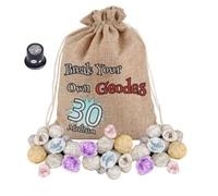 15 piezas de geodas para romper tus propias geodas, geodas esféricas naturales, medianas de 1.5 a 2 pulgadas, geodas abiertas para descubrir sorpresas, adecuadas para diversos, educación científica