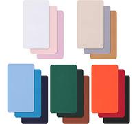 15 Piezas de Parches de Reparación de Nylon Parche Autoadhesivo Nylon Parches de Reparación Impermeables Ligeros para Chaqueta de Plumón Reparación de Agujeros Desgarro (Colorido)