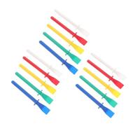 15 Piezas Esparcidores para Manualidades de Cuero Herramientas de Aplicación de Adhesivo Espátulas de Reutilizables Colores Vibrantes para Bricolaje y Diy