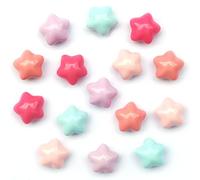 15 Piezas Imanes Nevera Estrella 3D Coloridos, Imanes Potentes Pequeños Decorativos, Mini Imanes para Pizarra Magnética Blanca, Frigorífico para Cocina, Oficina, Escuela, Armario y Tablero