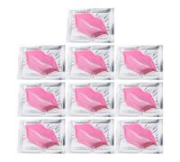 15 Piezas Mascarilla Labial de Colágeno Rosa para Cuidado Diario | Exfoliante y Hidratante, para Piel de Labios, Efecto Antiarrugas y Antiedad