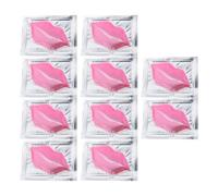 15 Piezas Mascarilla Labial de Colágeno Rosa para Labios