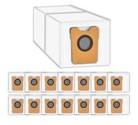 (15 Piezas) Omni C20 C10 Bolsas de Repuesto Compatibles con la Estación de Vaciado Automático del Robot Aspirador Eufy Omni C20 C10, Bolsas de Filtro Para Robot Aspirador, Kit De Accesorios