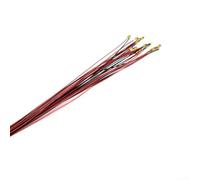 15 piezas para pre soldado 0402 para SMD LED con cables de 150 mm para funcionamiento de 12 V CC y rendimiento de larga vida útil