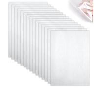 15 Piezas Plancha Adhesiva para Parches, 20 x 30cm Entretela Termoadhesiva, A4 Pegatinas de Doble Cara en Planchas Parche, Entretela Adhesiva Plancha, para Planchar Arrugas y Reforzar la Ropa