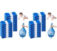 15 Piezas Recambios Cubos de Pañales, Bolsa de Relleno para Papelera Pañales Bebe Compatible con Angelcare con Litter Locker (Paquete de 2)