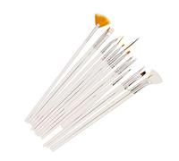 15 pinceles de uñas diseño pluma pintura completa conjunto consejos polacos trucos creativos y útiles