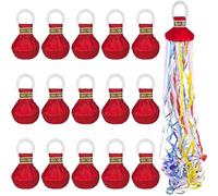 15 rollos de de colores, suministros para fiestas de cumpleaños y bodas, decoraciones de confeti seguras, fácil limpieza, lanzamiento de celebración, lanzamiento de confeti