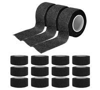 15 rollos de vendaje autoadhesivo, 2,5 cm x 4,5 m, vendaje cohesivo, vendaje elástico, vendaje de fijación, vendaje adhesivo, para deporte, muñequera, gato, perro, caballo