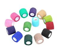 15 rollos de vendaje autoadhesivo, 5 cm x 4,5 m, vendaje autoadhesivo para primeros auxilios, vendaje elástico, vendaje cohesivo para muñeca, tobillo, vendaje para mascotas, (color aleatorio)