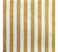 15 servilletas de rayas en relieve dorado blanco | patrón | neutral | atemporal | invitados | decoración de mesa | decoración | fiesta | manualidades | decoupage | decoupage | decoupage | decoupage |