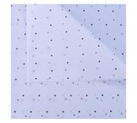 15 Sheets/lot 50 * 70 Cm Gift Wrapping Paper DIY Handmade Craft Star Love Dot Pattern Tissue Floral Packaging Material(Black Star-White)