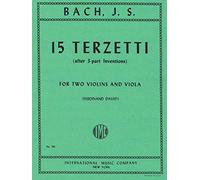 15 Terzetti (after 3-part Inventions) for Two Violins and Viola