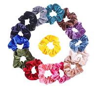 15 Uds. De gomas elásticas for el pelo, lazos for el pelo de satén de primera calidad, soportes elásticos for coletas, accesorios for el cabello for mujeres y niñas, cuerda for el cabello