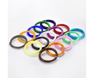 15 unidades de 15 colores para bolígrafo 3D PLA Filamento Recargas de 1,75 mm, accesorios para bolígrafo 3D, juego de recarga universal compatible con la mayoría de bolígrafos 3D de 1,75 mm con minas