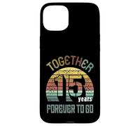 15 Wedding Anniversary For Couple Fifteen Years of Marriage Carcasa para iPhone 15 Plus