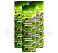15 X GP 23A Baterías Alcalinas Super 12V MN21 A23 E23A 3LR50 V23GA VR22 LRV08