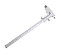 150/200/300 Mm Vernier Calibre Para El Espesor Del Espesor De Profundidad Diámetro De Paso Medición De La Autoridad De Freno De Metal Manual Manual Micrómetro