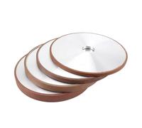 150-200mm Diamond Grinding Wheel Resin Disc Abrasive Tools， Compatible For Tungsten Steel Alloy Ceramic Glass Grit 320(150x32x12x4mm)