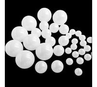 150 bolas de cerámica de zirconio de alta precisión for molienda y fresado: resistentes al desgaste y al calor.(1.0mm)