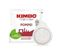150 Café Cialdas Filtro Papel Compostables Kimbo Mezcla Pompei Fuerte Y Decidido
