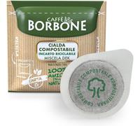 150 Cápsulas De Papel ESE 44mm Compostables Café Borbone Mezcla Dek Descafeinado